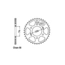 JT Sprockets Rear Sprocket Kawasaki Z400J1/3 (4 Cyl) 80-83 JT Rear Sprocket for Kawasaki Customhoj