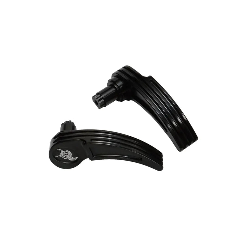 Ken's Factory Saddlebag Latch Levers for Harley 14-23 Touring / Black  - Customhoj