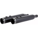 Khrome Werks 4.5" HP-Plus Slip-On Mufflers for Harley 17-25 Touring / Black / Black Tracer  - Customhoj