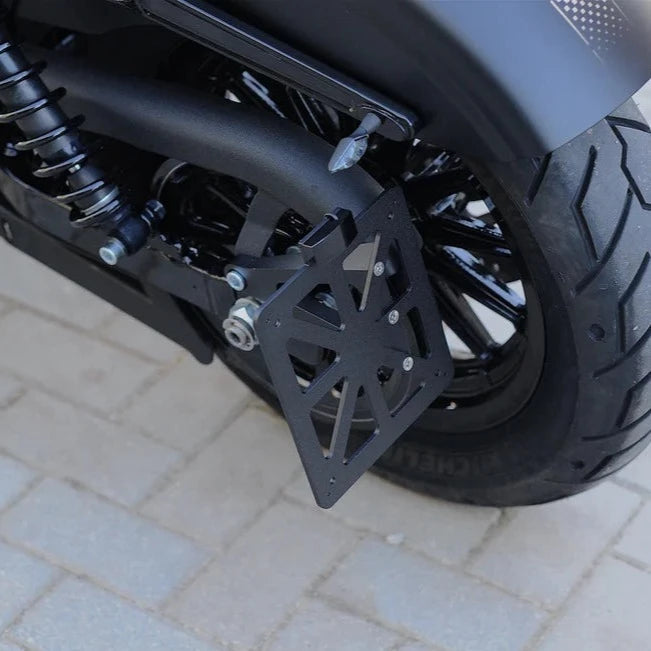 Killer Custom Side Mount License Plate Bracket for Harley