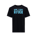King Kerosin Don't Give a Fuck T-Shirt Black / S  - Customhoj