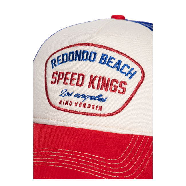 King Kerosin Redondo Beach Cap Beige/Red