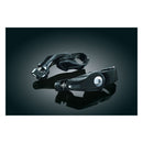 Kuryakyn Highway Pegs Short Arm / Mounts only / Black Kuryakyn Tour Tech Cruise Highway Pegs Universal Customhoj