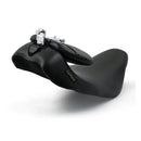 Le Pera Bare Bones Solo Seat with Backrest for Harley 08-25 Touring (excl. 23-25 CVO; 24-25 Road Glide / Street Glide) / Black  - Customhoj