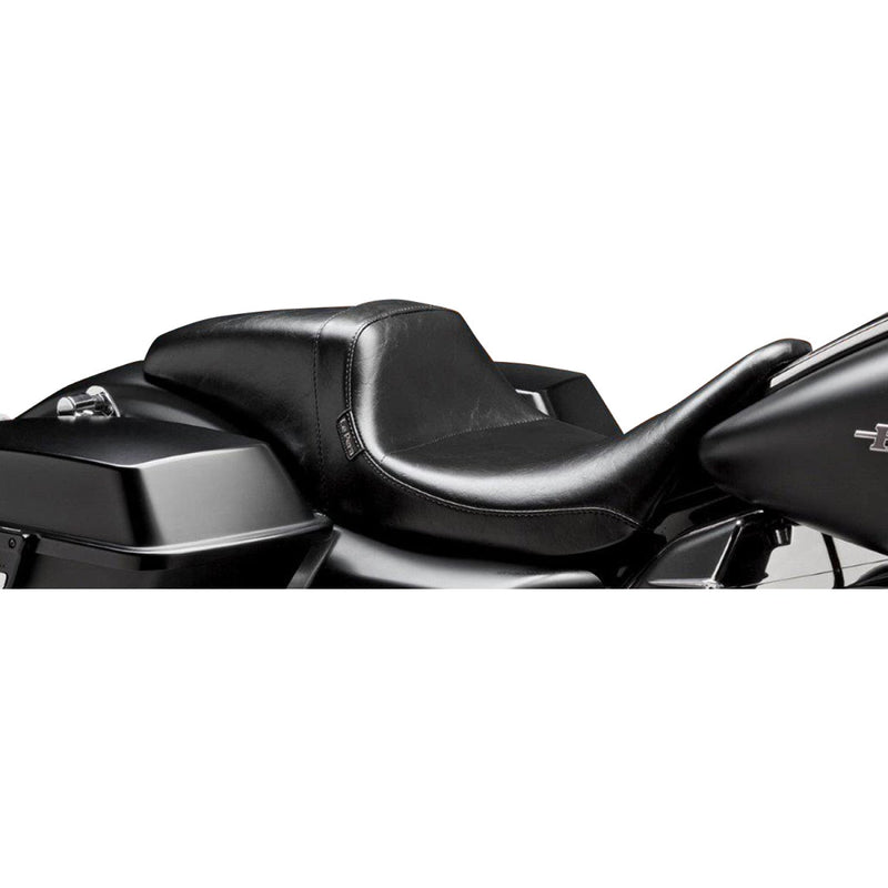 Le Pera Daytona Sport Solo Full Lenght Seat for Harley 08-25 Touring (excl. 23-25 CVO; 24-25 Road Glide / Street Glide) / Black  - Customhoj