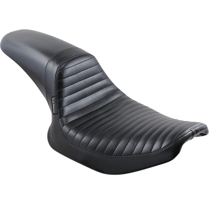 Le Pera Daytona Sport Solo Full Lenght Seat for Harley 82-00 FXR / Pleated Black  - Customhoj