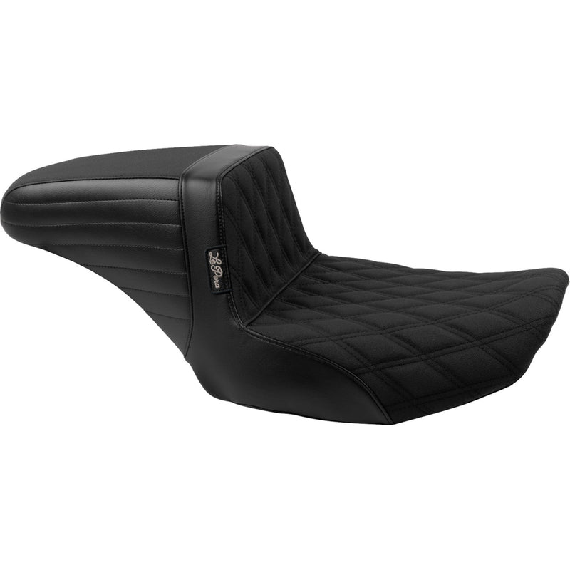 Le Pera KickFlip Seat for Harley 23-25 Touring CVO Road Glide / CVO Street Glide / Diamond / Gripper Black  - Customhoj