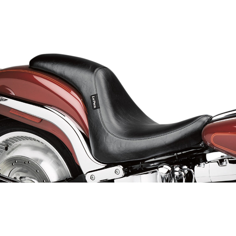 Le Pera Silhouette Full Lenght Seat for Harley 00-07 Softail Deuce / Black  - Customhoj