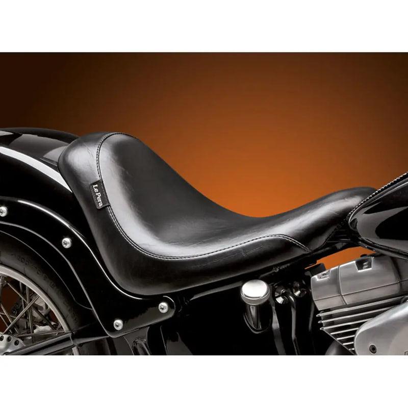 Le Pera Silhouette Solo Seat for Harley 00-07 Softail Deuce / Black  - Customhoj
