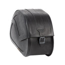 Ledrie Reinforced Rigid Leather 54L Motorcycle Saddlebag Set  - Customhoj