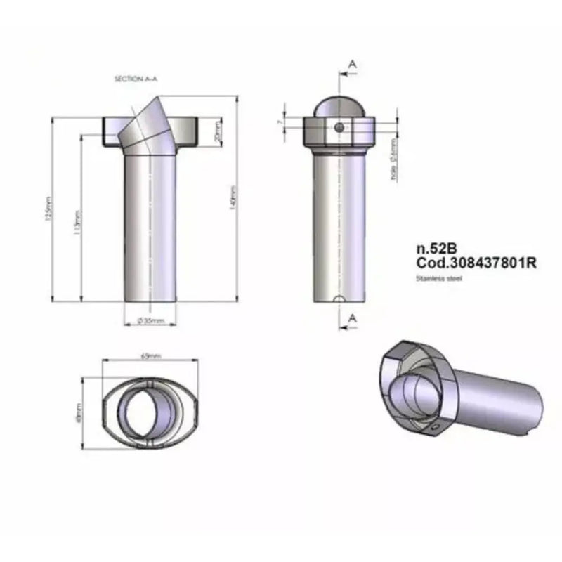 LeoVince DB Killer Noise Damper 308437801R