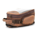 Longride Heritage Waxed Motorcycle Tank Bag Brown  - Customhoj