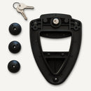 Longride Super Patriot Roll Top 20L Click-On Motorcycle Saddlebag  - Customhoj