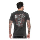 Lucky 13 T-shirt Lucky 13 Skull Built T-Shirt Customhoj