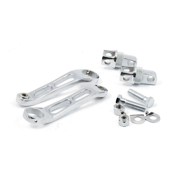 MCS Footpegs Brackets Traditional H-D male mount Heel Rest Mount Brackets Forward Controls for Harley Customhoj