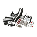 MCS Saddlebag Lid Latch & Lock Hardware Kit for Harley 14-23 Touring  - Customhoj