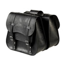MCS Throw Over 30L Leather Motorcycle Postman Bag Set  - Customhoj