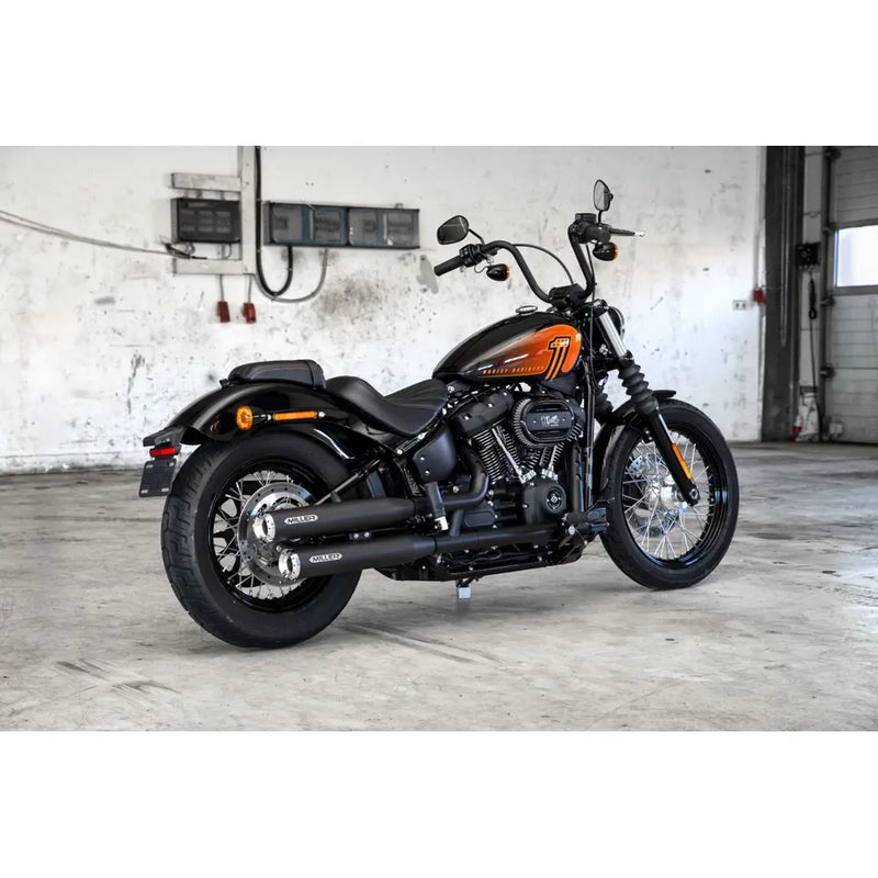 Miller Independence Euro 4 Slip-On Mufflers for Harley  - Customhoj