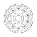 Moto-Master Brake Disc Ducati Monster 620 2006 Moto-Master Halo Front Right Brake Disc for Ducati Customhoj