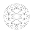 Moto-Master Brake Disc Honda CB 1100 SF X11 00-01 Moto-Master Halo Front Left Brake Disc for Honda Customhoj