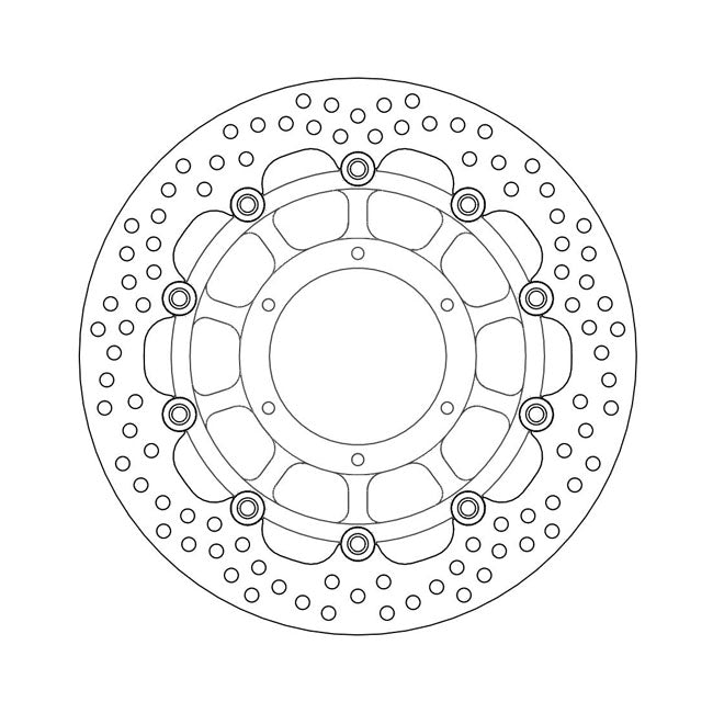 Moto-Master Brake Disc Honda CB 600 F / Hornet 07-13 Moto-Master Halo Front Left Brake Disc for Honda Customhoj