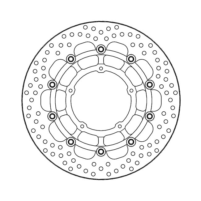 Moto-Master Brake Disc Honda CRF 1100 L Africa Twin Adventure Sports 20-22 Moto-Master Halo Front Right Brake Disc for Honda Customhoj