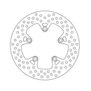 Moto-Master Brake Disc Kawasaki ZRX 1100 97-00 Moto-Master Halo Rear Brake Disc for Kawasaki Customhoj
