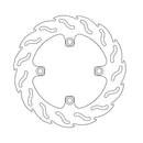 Moto-Master Brake Disc Kawasaki ZX-12R Ninja 1200 00-07 Moto-Master Flame Rear Brake Disc for Kawasaki Customhoj