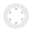 Moto-Master Brake Disc KTM 620 Duke 94-98 Moto-Master Halo Rear Brake Disc for KTM Customhoj