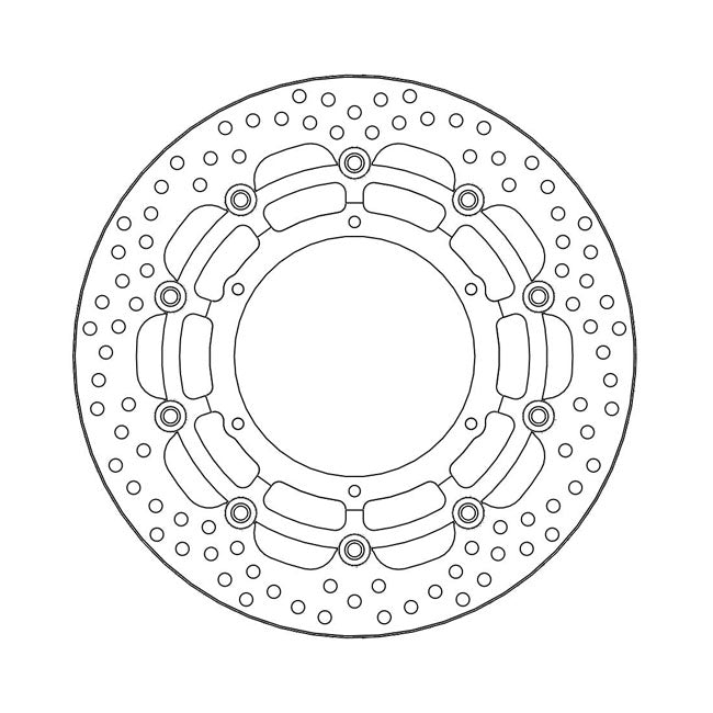 Moto-Master Brake Disc KTM 790 Adventure 19-20 Moto-Master Halo Front Left Brake Disc for KTM Customhoj