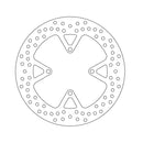 Moto-Master Brake Disc Suzuki Bandit 400 90-97 Moto-Master Halo Rear Brake Disc for Suzuki Customhoj