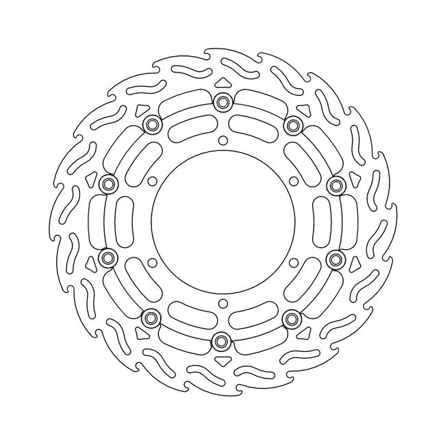 Moto-Master Brake Disc Yamaha FJR 1300 03-21 Moto-Master Flame Front Right Brake Disc for Yamaha Customhoj