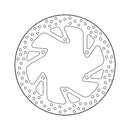 Moto-Master Brake Disc Yamaha SR 400 14-16 Moto-Master Halo Front Right Brake Disc for Yamaha Customhoj