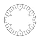 Moto-Master Brake Disc Yamaha XJ 900 Diversion 94-03 Moto-Master Halo Front Left Brake Disc for Yamaha Customhoj
