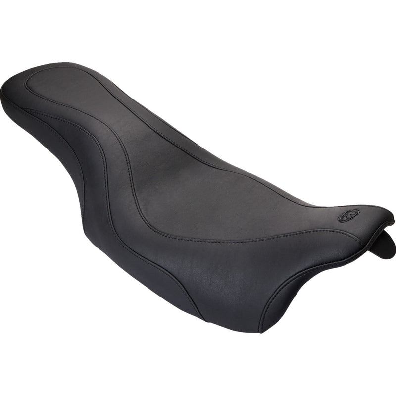 Mustang DayTripper 2-Up Seat for Harley 08-25 Touring (excl. 23-25 CVO; 24-25 Road Glide / Street Glide) / Plain  - Customhoj