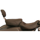 Mustang Passenger Seat with Backrest for Harley 97-25 Touring / Non-Recessed  - Customhoj
