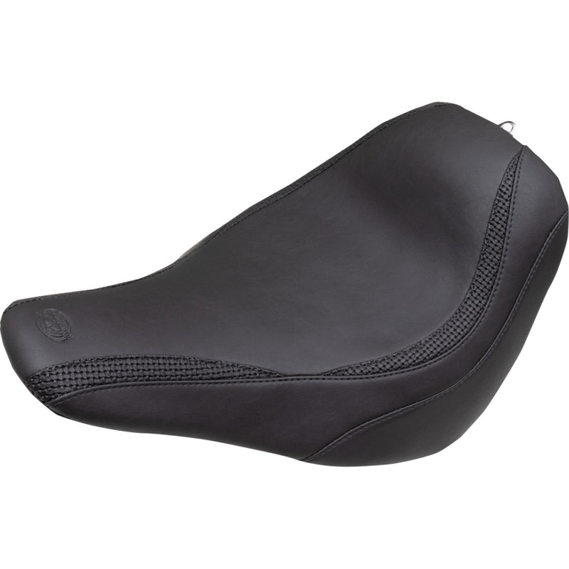 Mustang Runaround Solo Seat for Harley 18-25 Softail Sport Glide & Low Rider / S / ST / Basketweave  - Customhoj