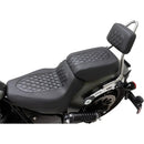 Mustang Squareback Sissy Bar Pad for Indian 22-25 Chief / Diamond / Black  - Customhoj