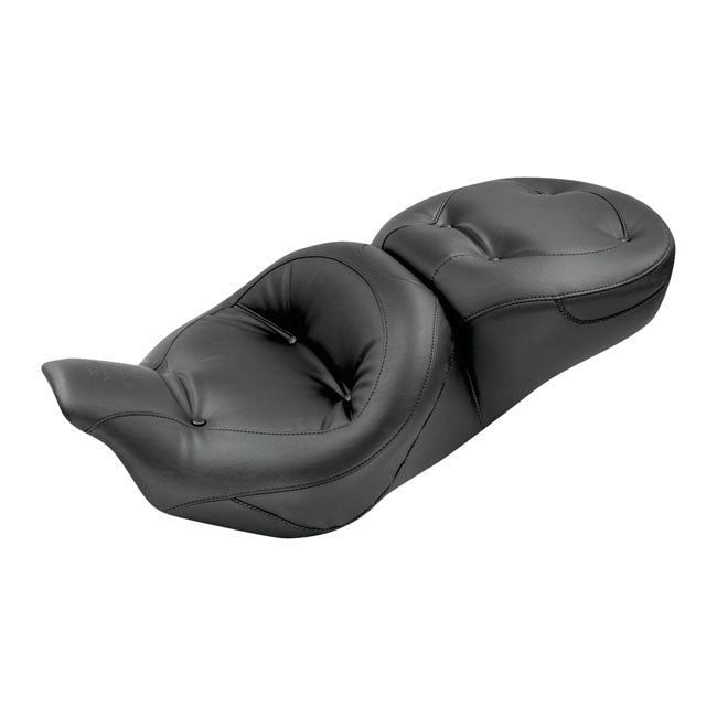 Mustang Standard Touring 2-Up Seat for Harley 08-25 Touring (excl. 23-25 CVO; 24-25 Road Glide / Street Glide) / Regal  - Customhoj