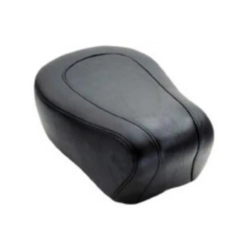 Mustang Standard Touring Passenger Seat for Harley 82-03 XL Sportster / Black / Plain / Non-Recessed  - Customhoj