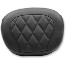 Mustang Touring Sissy Bar Pad for Harley 11-17 Softail Slim / Blackline / Diamond / Black / 30 x 23 cm (11,5" x 9")  - Customhoj