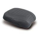 Mustang Tripper Passenger Seat for Harley 06-10 Softail Standard / Custom / Night Train / Springer / Black / Tuck n Roll  - Customhoj