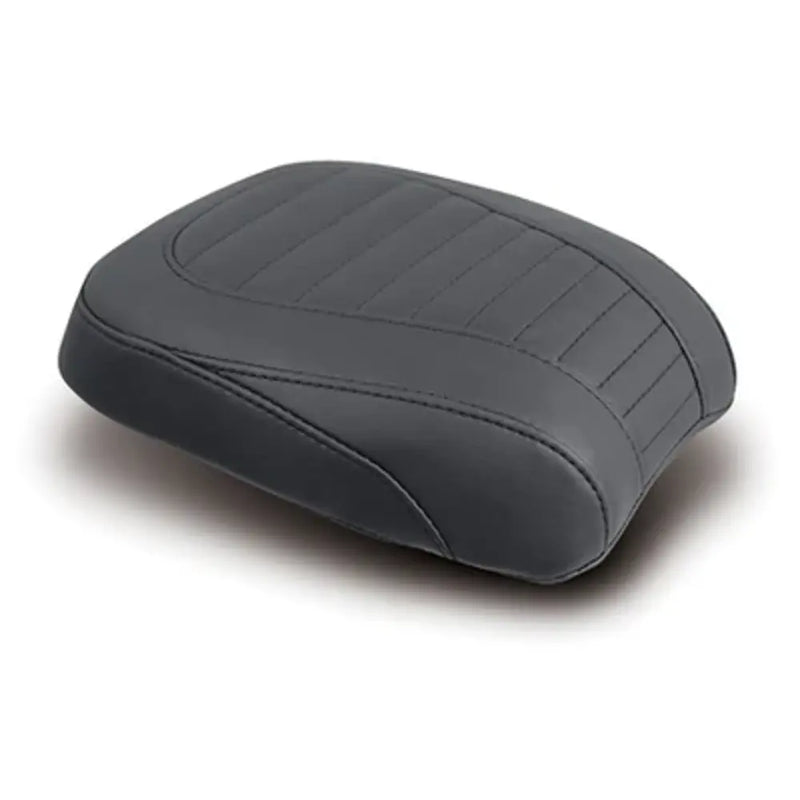 Mustang Tripper Passenger Seat for Harley 06-10 Softail Standard / Custom / Night Train / Springer / Black / Tuck n Roll  - Customhoj