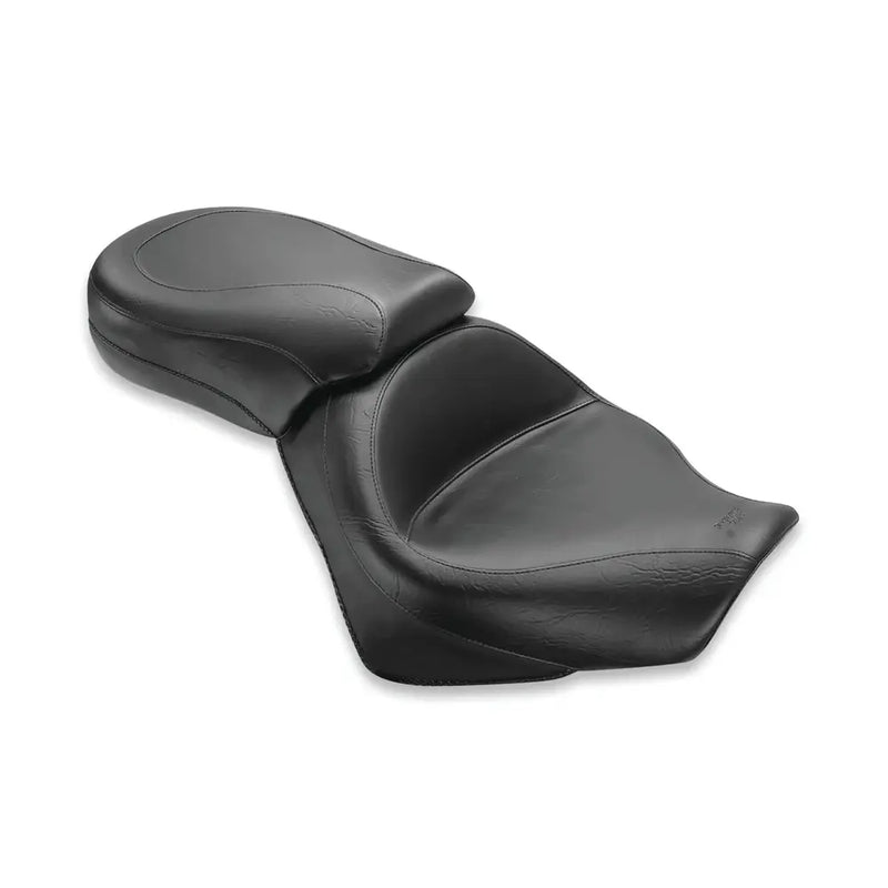 Mustang Wide Touring 2-Up Seat for Honda 04-20 VT 750 Aero / Plain / Without backrest  - Customhoj