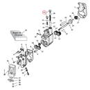 Oil Pump Parts Diagram Exploded View for Harley Shovelhead & Evolution Big Twin 21) 81-99 Big Twin. Oil pump plug kit (3 plugs), hex.