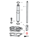 Pushrod Parts Diagram Exploded View for 04-22 Harley Sportster 6) 00-05 XL. Anti-rotation screw.