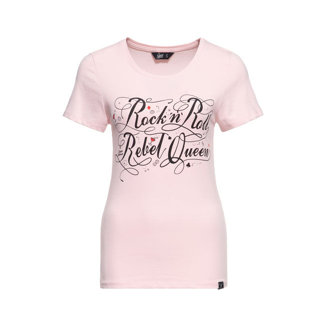 Queen Kerosin Rock'n Roll Queen T-Shirt Pink / M