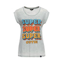 Queen Kerosin Super Cutie T-Shirt Washed Smoke Green / XS  - Customhoj