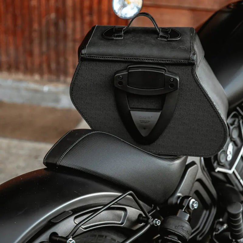 Longride Ensemble de sacoches de moto Heritage 23L à fixation rapide
