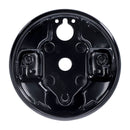 Rear Hydraulic Brake Backing Plate for Harley 63-72 Big Twin (Replaces 41650-63) / Black